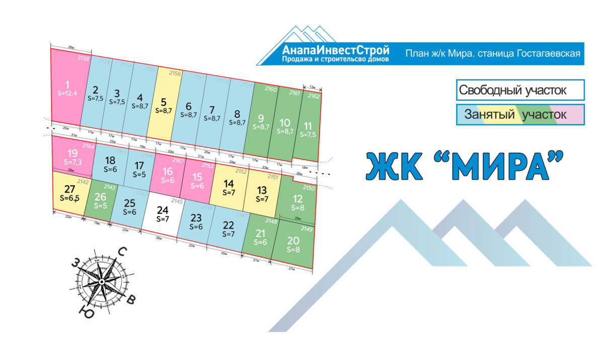 ЖК Мира общий план